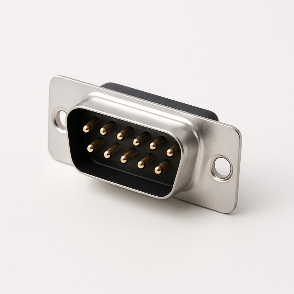 ODD15M32S700X/AA-S901 15P HD D-Sub Pin Connector — illustrative AI-generated image