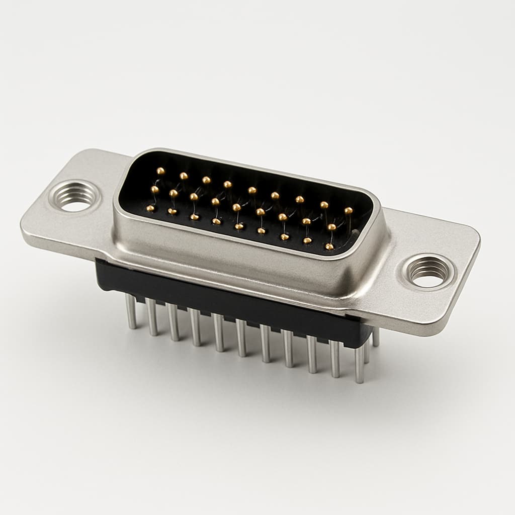 Molex / FCT 1731130418 (F15-26P116G2-0903) HD D-Sub Connector — illustrative AI-generated image