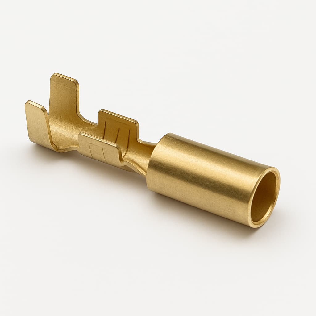 FS4016D/AA Female Solder Power Contact — illustrative AI-generated image