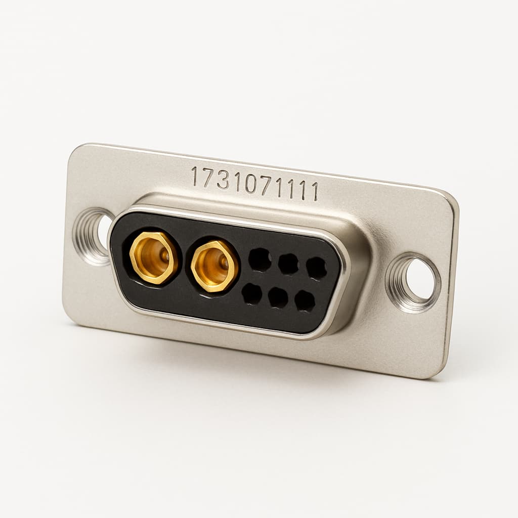 Molex / FCT 1731071111 (FM7W2P1-1410) D-Sub MIX 2/5 — illustrative AI-generated image