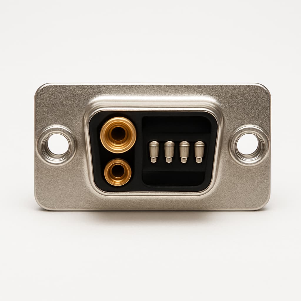 Molex / FCT 1731070253 (FM7W2S1-1410) D-Sub — illustrative AI-generated image
