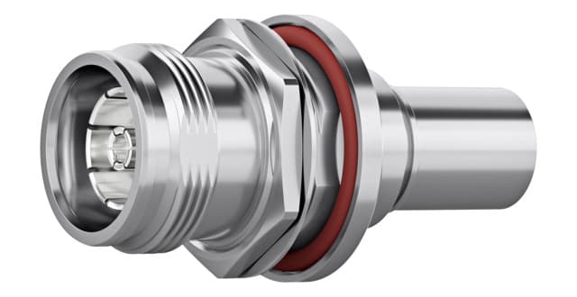 Telegaertner J01441A0045 4.3-10 Bulkhead Jack