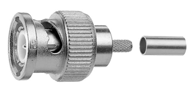 Telegaertner J01000M1255Y BNC Straight Plug Crimp G1