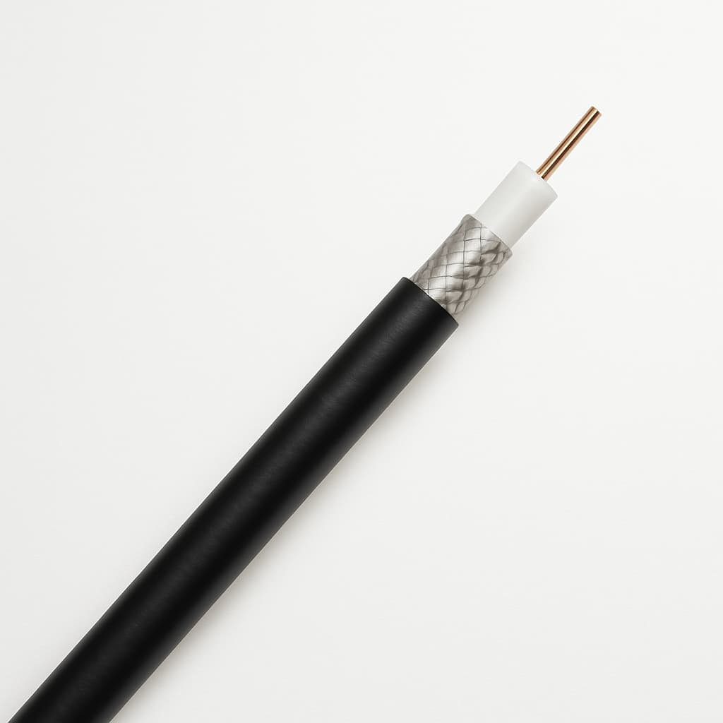 Telegaertner L01020A0023 Low Loss 195 Coax Cable — illustrative AI-generated image
