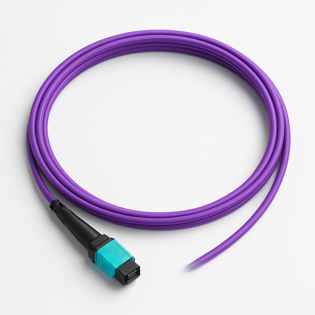 L00830A2401 MPO24 Female Patch Cord — illustrative AI-generated image