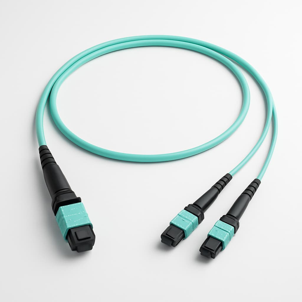 Telegaertner L00831A2410 MPO24 Harness, 2m — illustrative AI-generated image