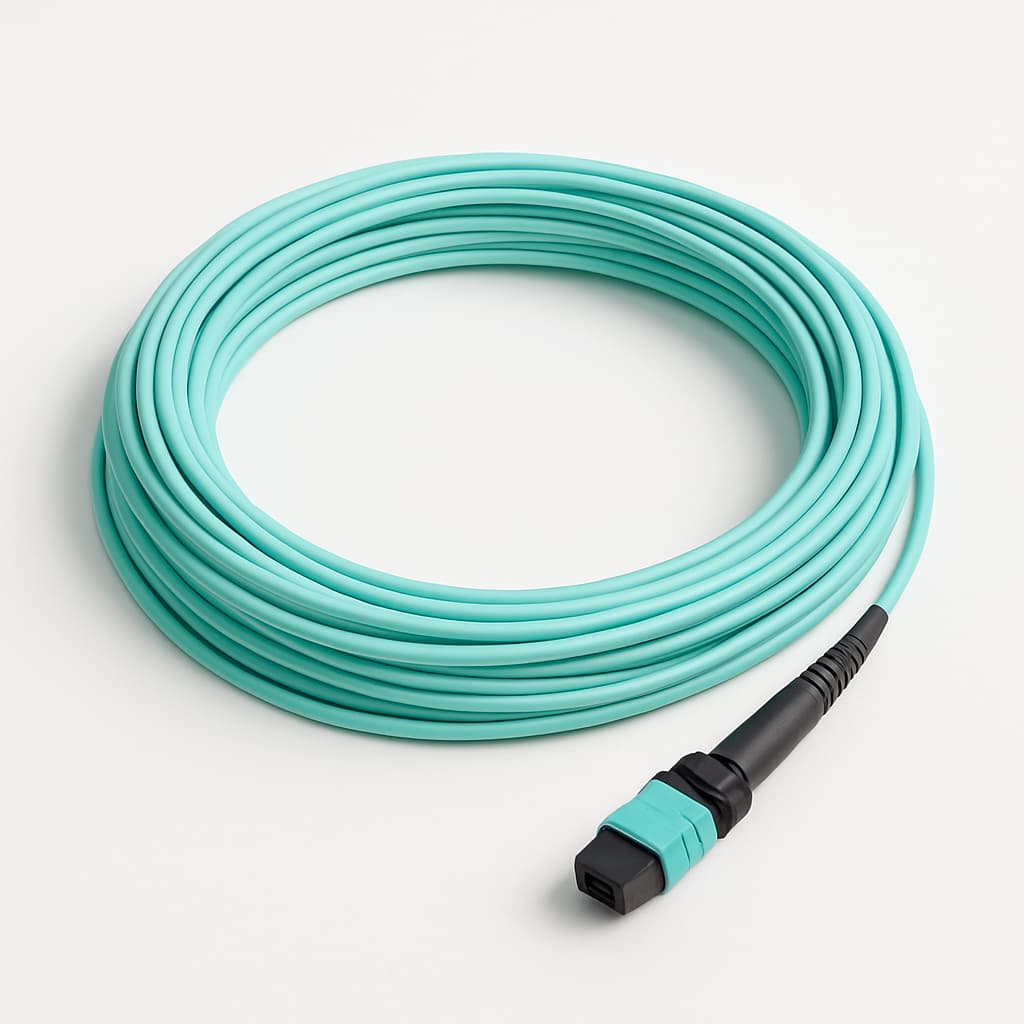 Telegaertner L00835A2400 MPO24 Female Patch Cord — illustrative AI-generated image