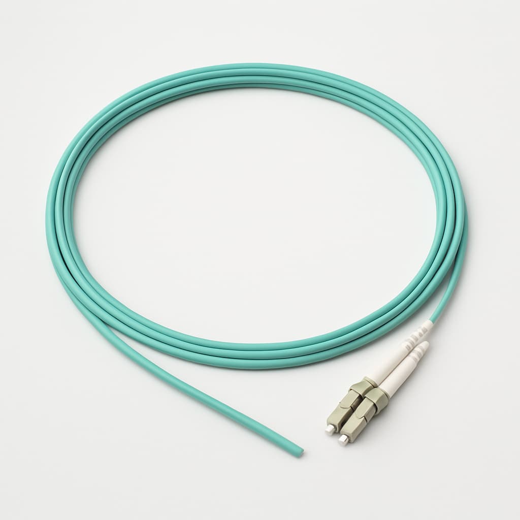 Telegaertner L00871U0008 FO Patch Cord — illustrative AI-generated image