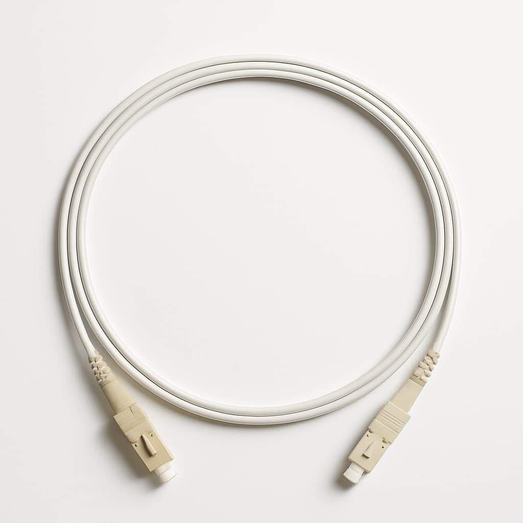 Telegaertner L00872U0001 FO Patch Cord — illustrative AI-generated image
