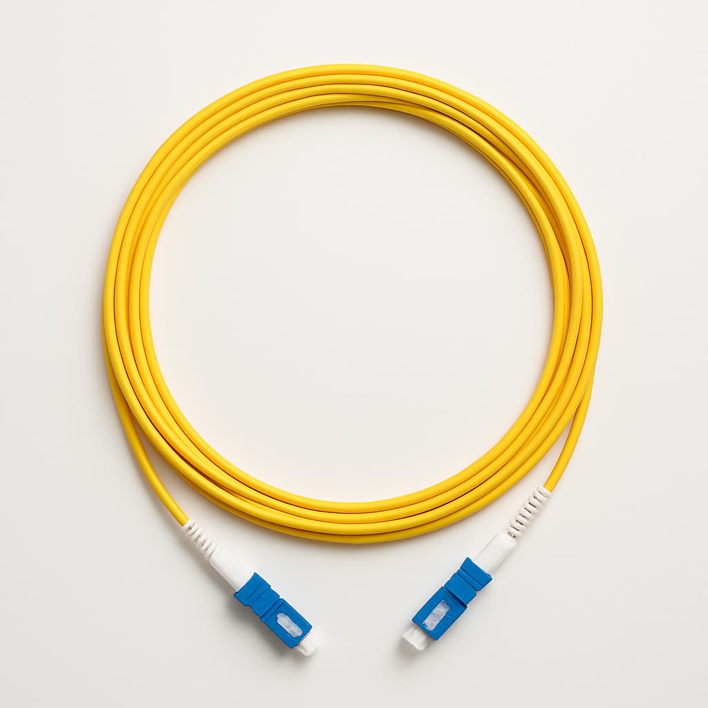 L00875U0001 FO Patch Cord 2xE9/125 OS2 10.0m — illustrative AI-generated image