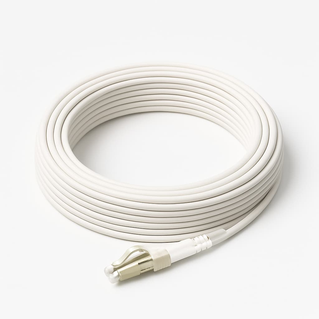 Telegaertner L00875U0004 FO Patch Cord LC HD-D Uniboot, 10.0m — illustrative AI-generated image