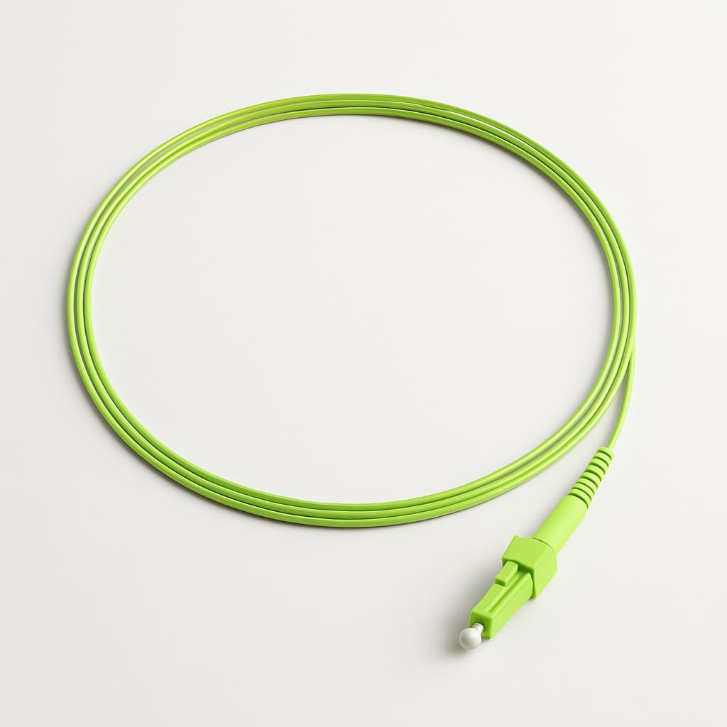 Telegaertner L00879A0052 LC OM5 Fiber Pigtail 1.5m — illustrative AI-generated image