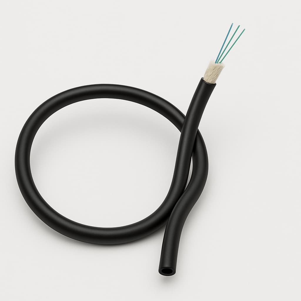 Telegaertner L08021B2012 U-B(ZN)11Y OM3 Cable, Black — illustrative AI-generated image