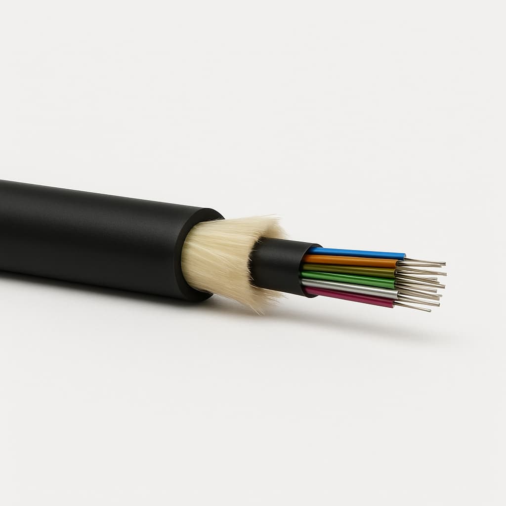 FO Outdoor Cable L08021C1512 — illustrative AI-generated image