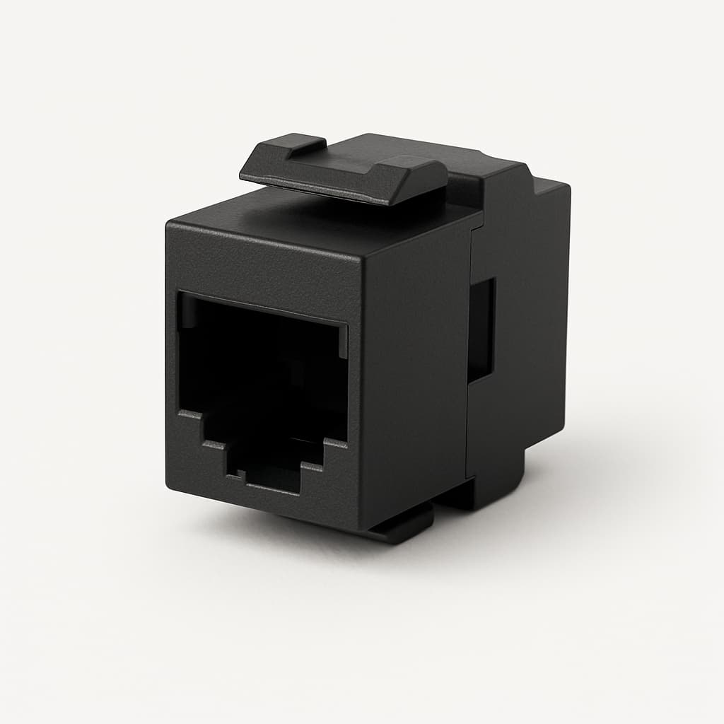 Telegaertner H02025A4017 HD3-ES Patch Module RJ45 — illustrative AI-generated image