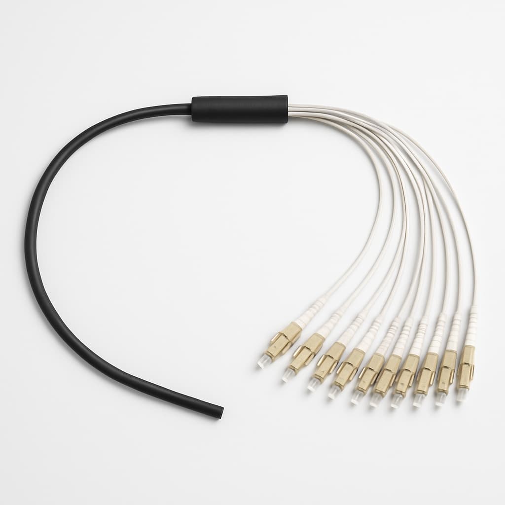 Telegaertner H02052A0230 Harness Cable Splitter for 12 Fibres — illustrative AI-generated image