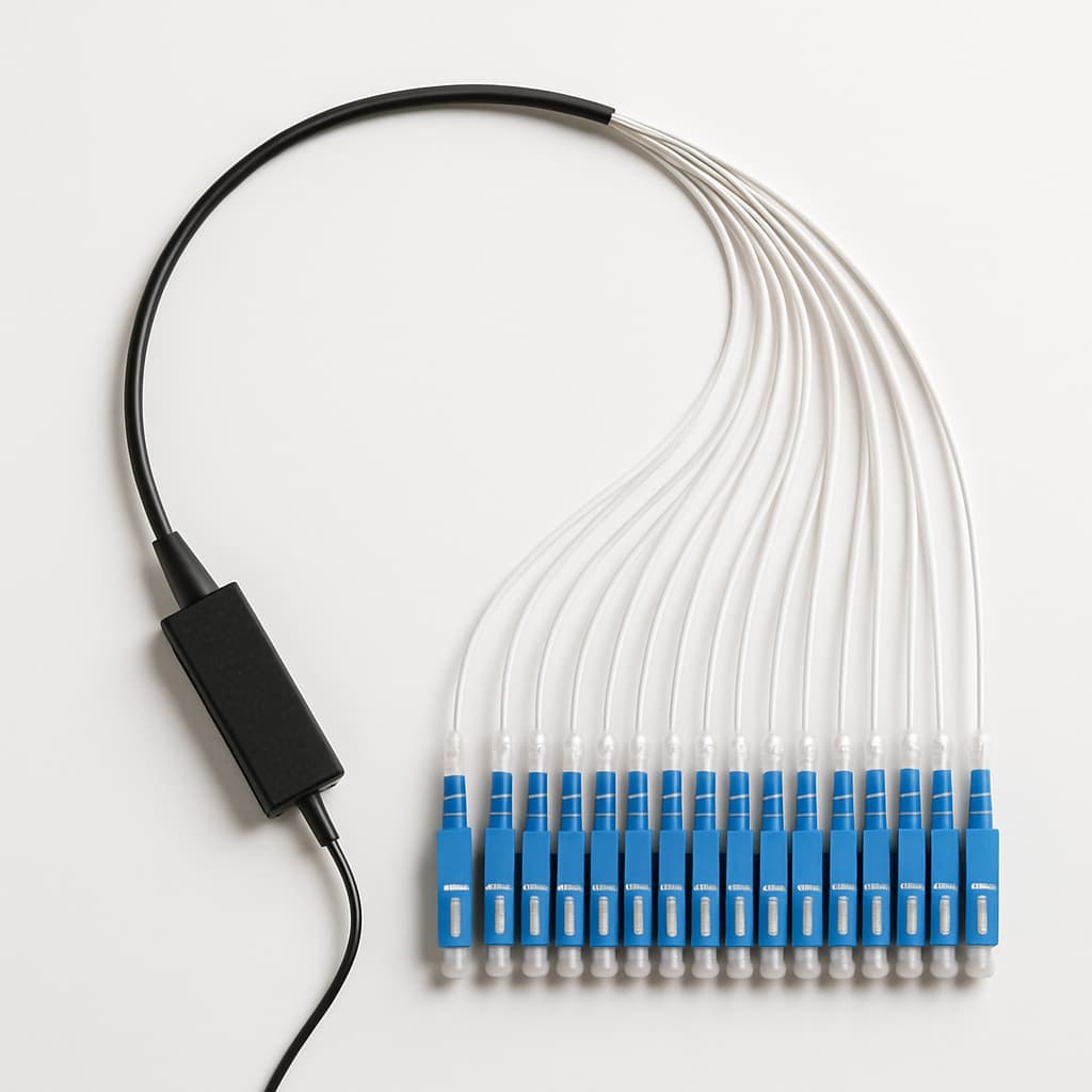 H02052A0232 Harness Cable Splitter for 12 Fibres — illustrative AI-generated image