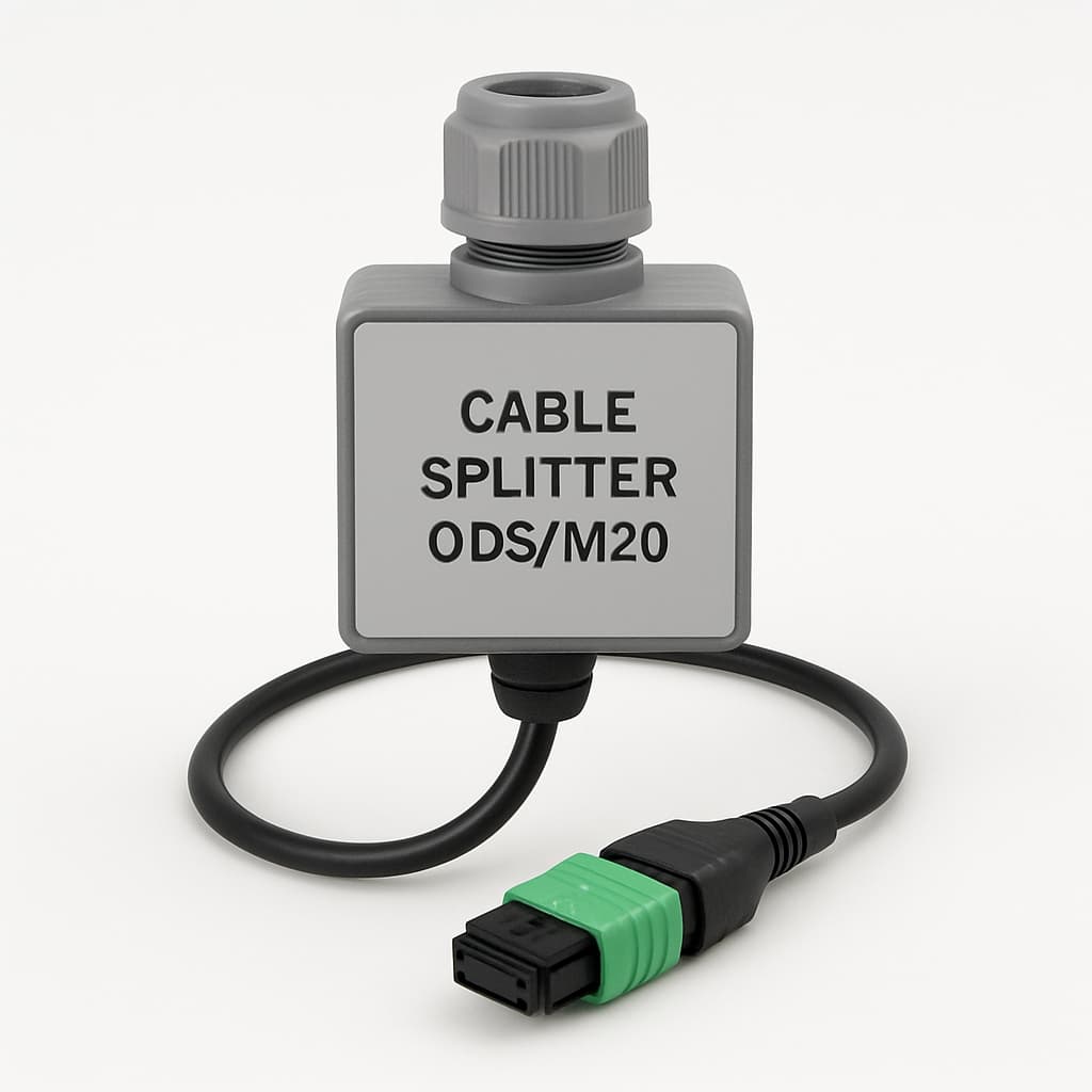 Telegaertner H02052B0222 Cable Splitter ODS/M20 — illustrative AI-generated image