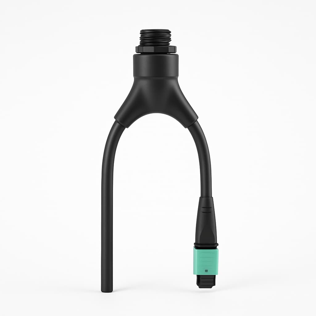 Telegaertner H02052B1220 Cable Splitter ODS/M20 IP68 MPO — illustrative AI-generated image