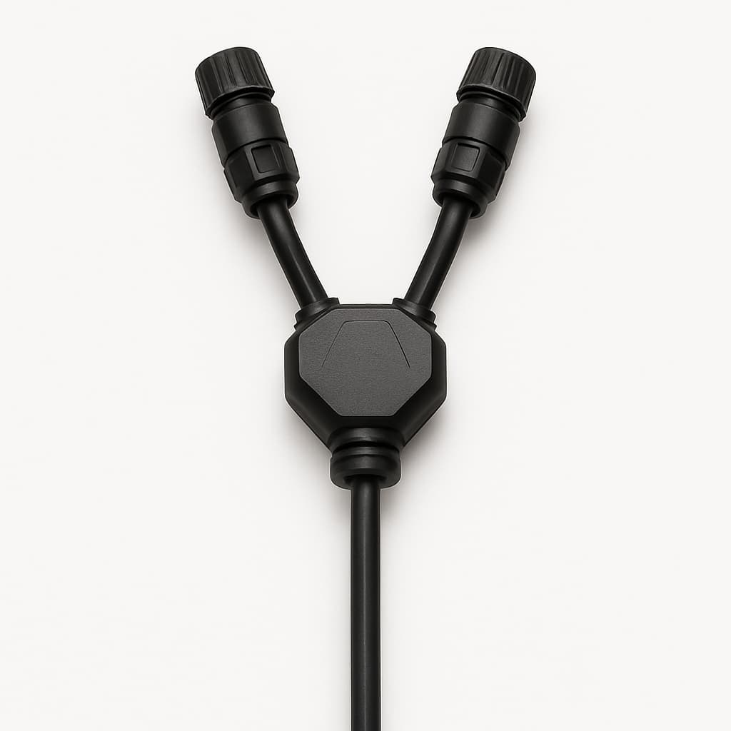 Cable Splitter ODS/M20 IP68 MPO H02052B1221 — illustrative AI-generated image