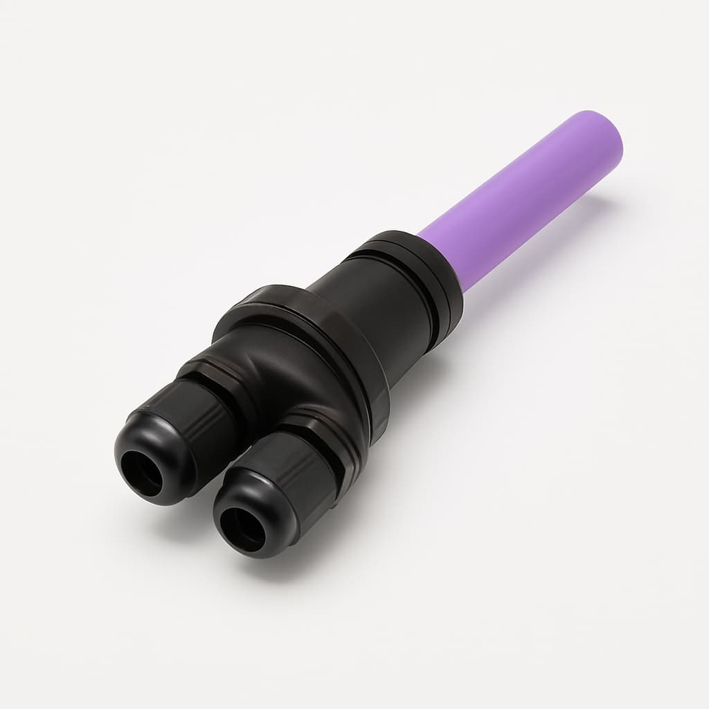H02052B1237 Cable Splitter ODS/M20 IP68 MPO — illustrative AI-generated image