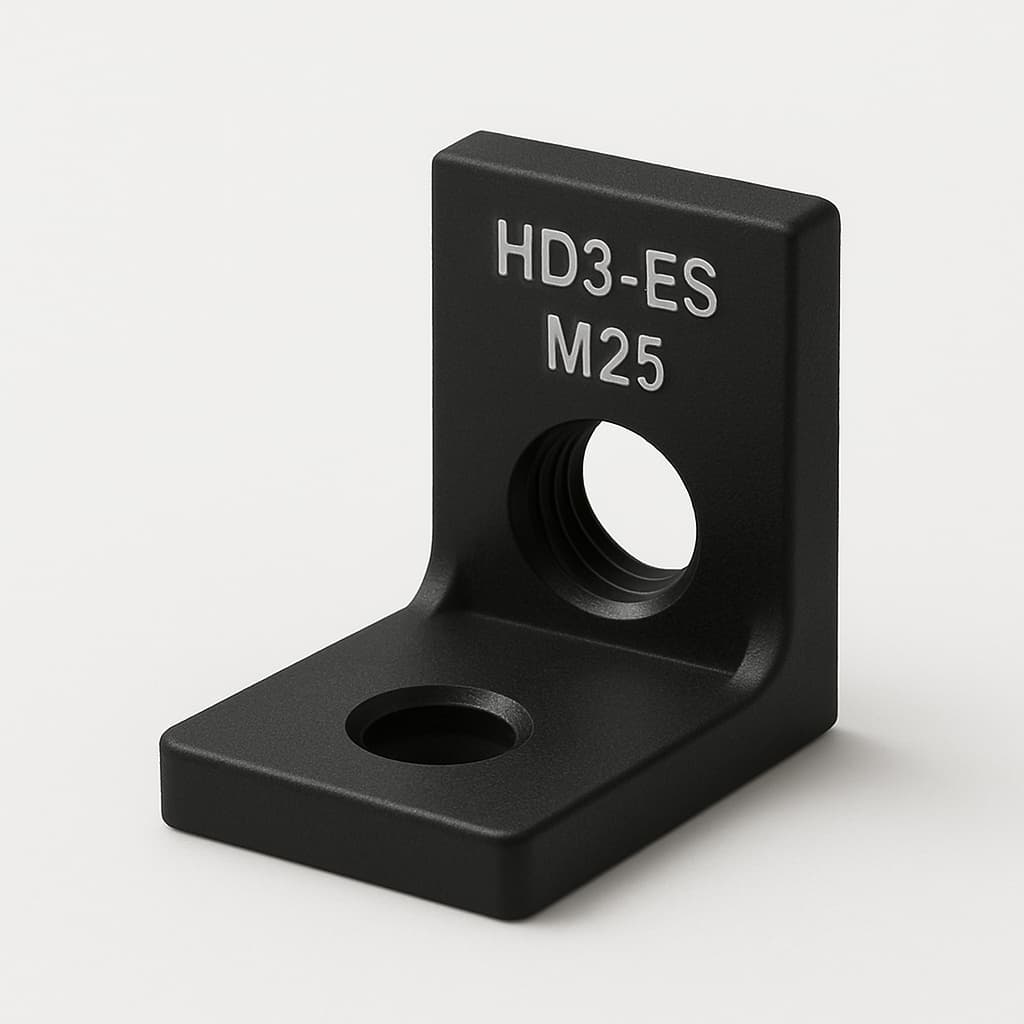 Telegaertner H06000A0087 HD3-ES Angle Bracket M25 — illustrative AI-generated image