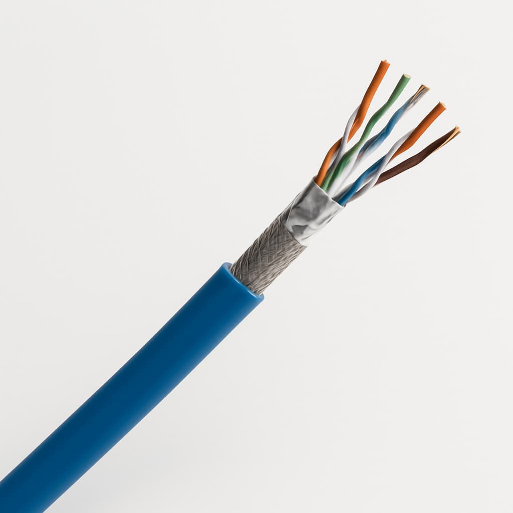 Telegaertner L02002A0224B S/FTP Cat.7 Cable — illustrative AI-generated image