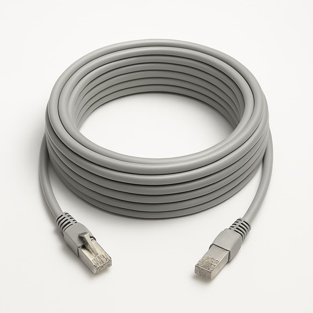 Telegaertner L00006A0495 S/FTP Cat.6A Patch Cord 11.5 m — illustrative AI-generated image