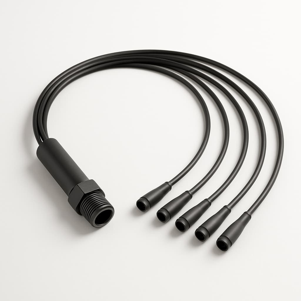H02052B0119 Cable Splitter for 8 Fibres, ODS M20 — illustrative AI-generated image
