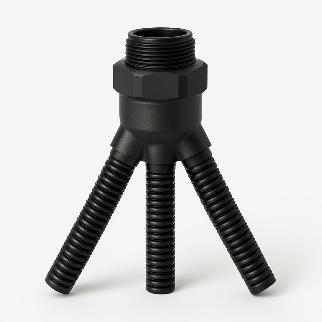 H02052B3004 Cable Splitter ODS M25, 48 Fibers — illustrative AI-generated image