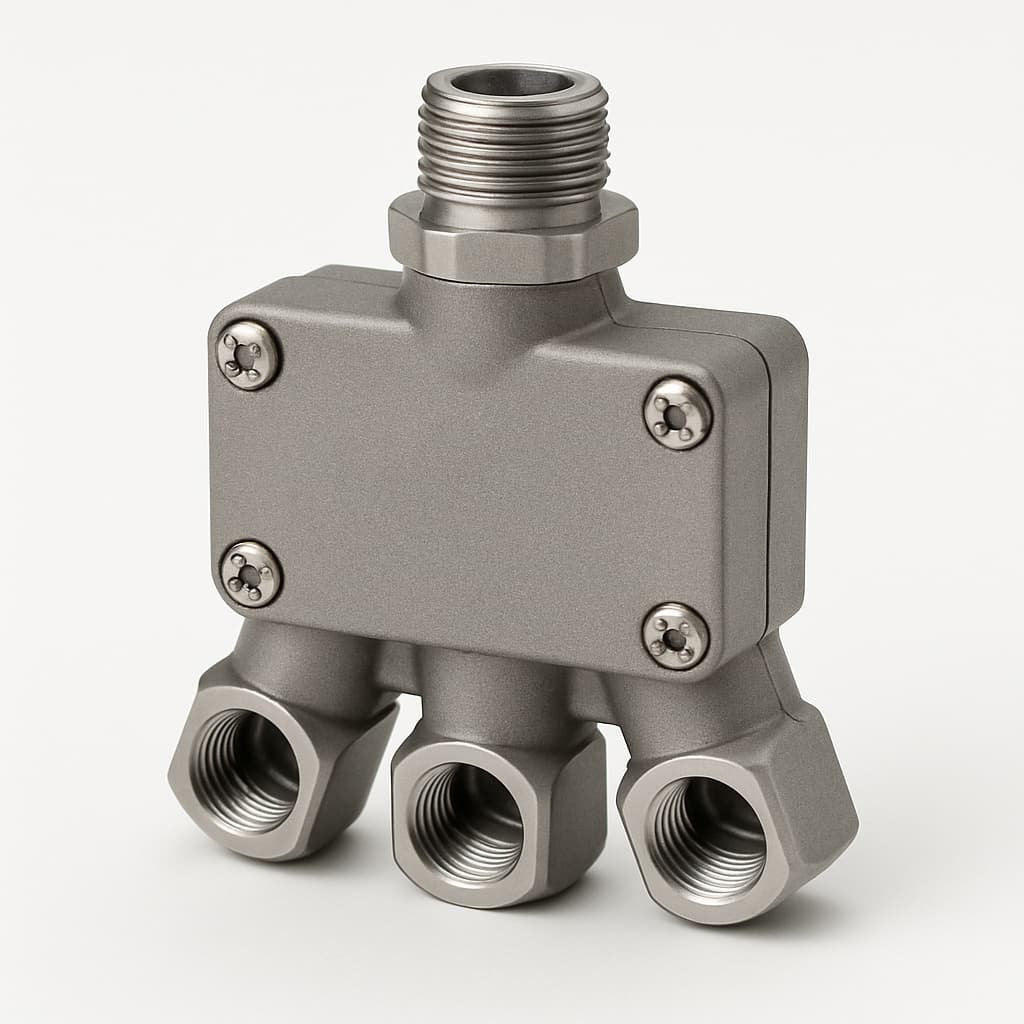 Telegaertner H02052B3012 Cable Splitter ODS M20 — illustrative AI-generated image