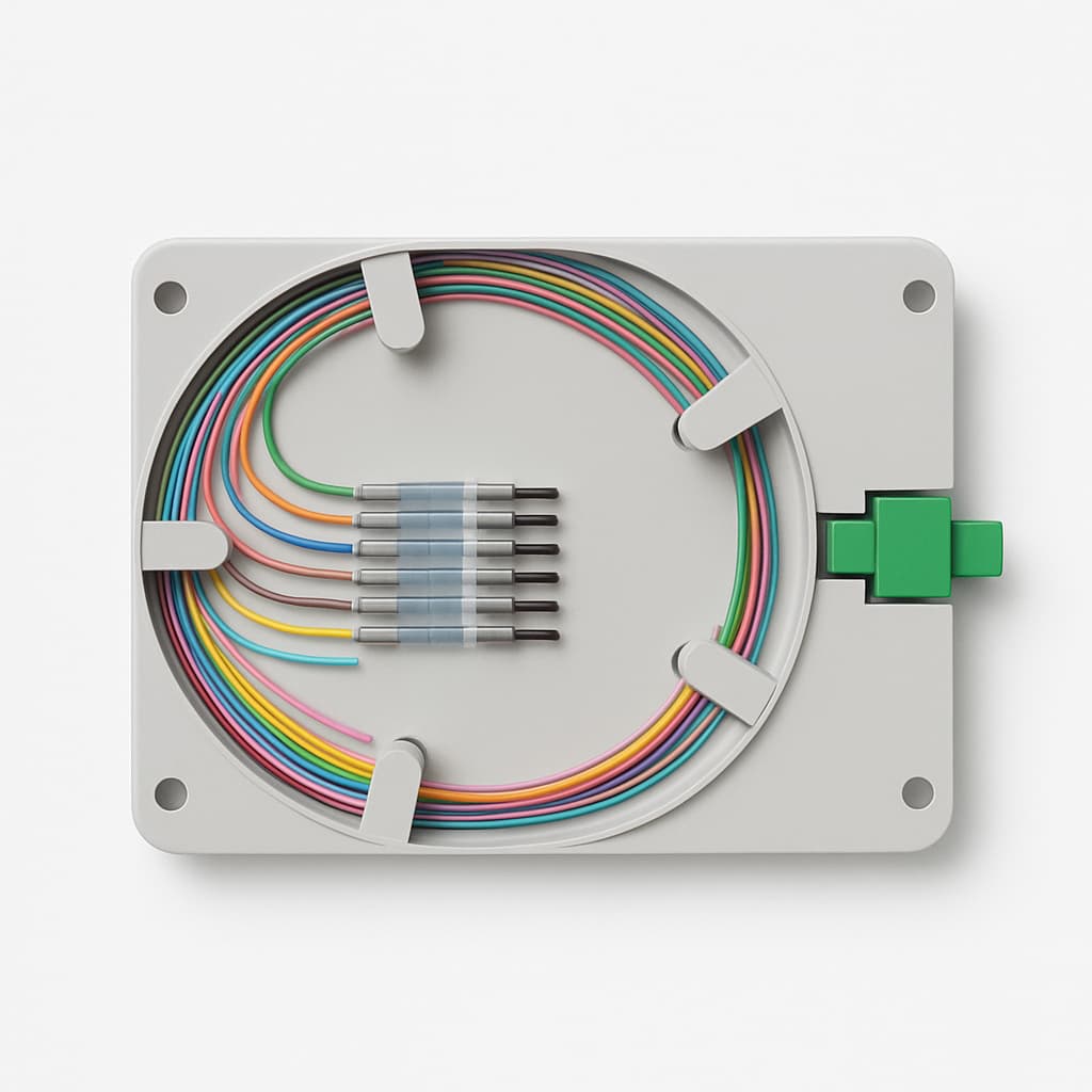 H02050W0067 Nokia Splice Cassette, SC, OM5, 12x50/125µ — illustrative AI-generated image