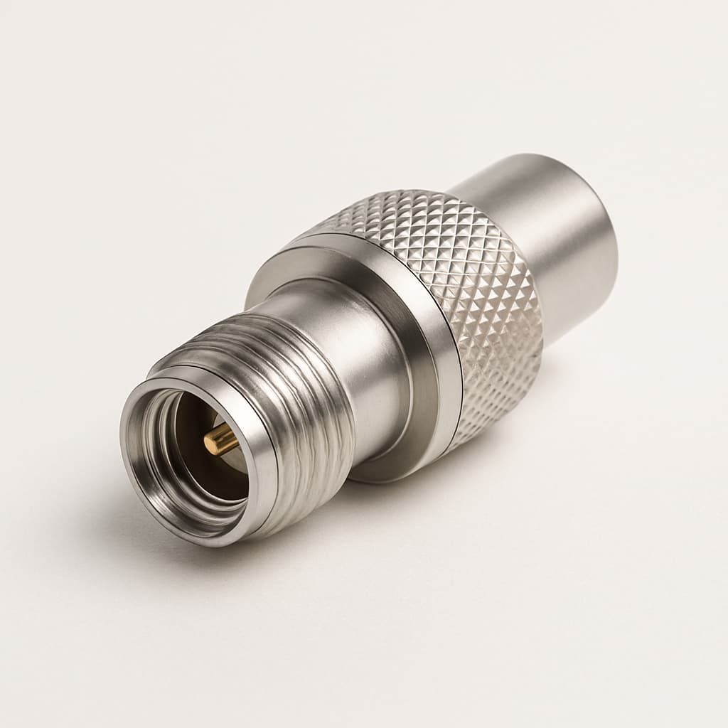 Telegaertner J01480A0012 1.5-3.5 Straight Plug Screw — illustrative AI-generated image