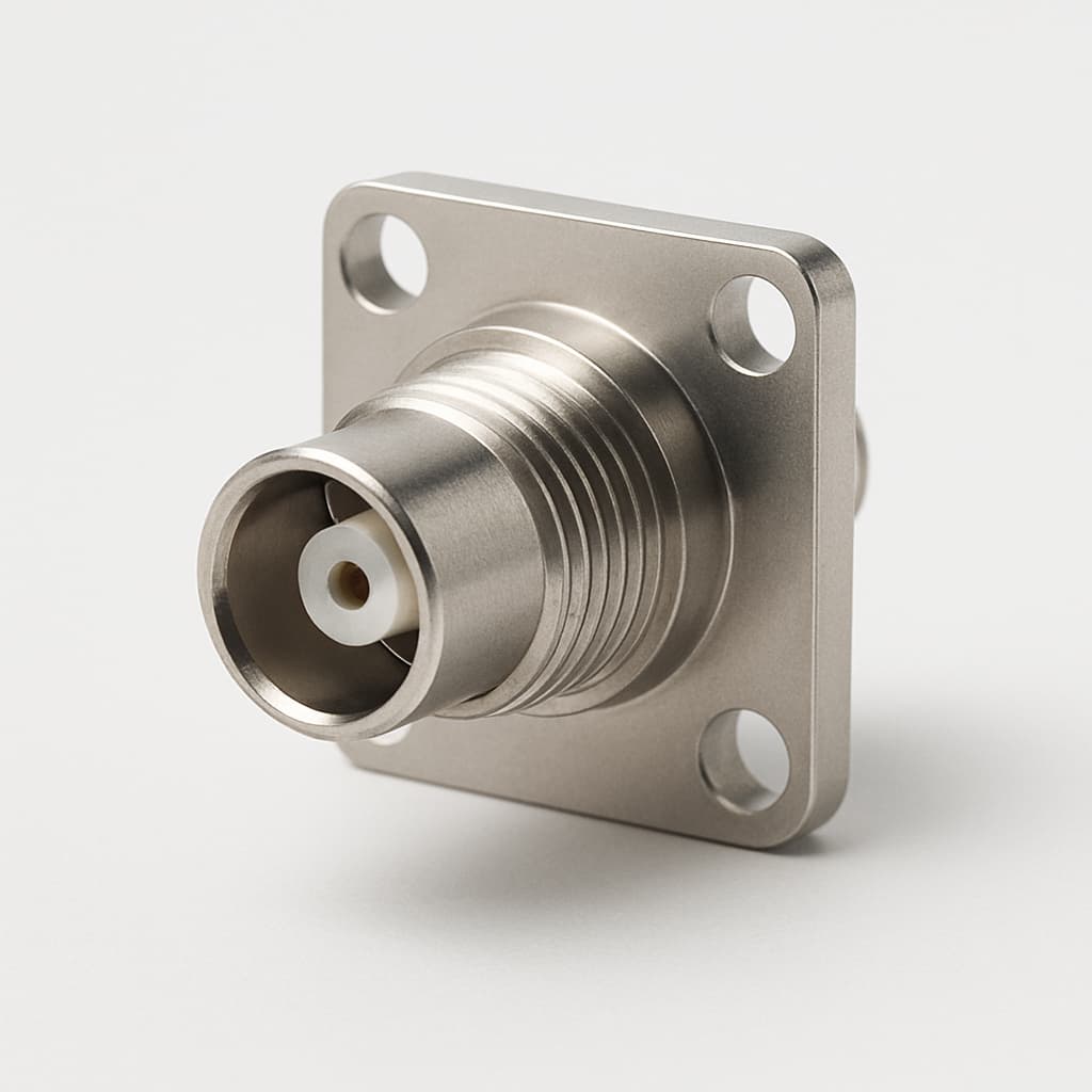 Telegaertner J01481A0012 1.5-3.5 Bulkhead Jack — illustrative AI-generated image