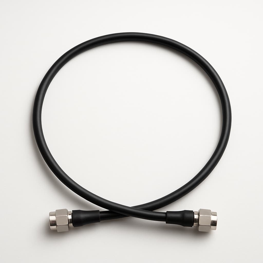 Telegaertner Y00000A0371 0.5m cable assembly — illustrative AI-generated image
