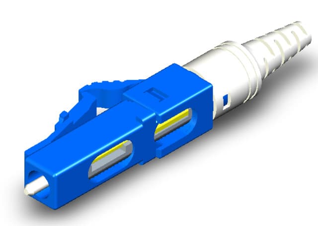 Telegaertner J08070F0000 FFP LC Connector, OS2/APC, 250/900