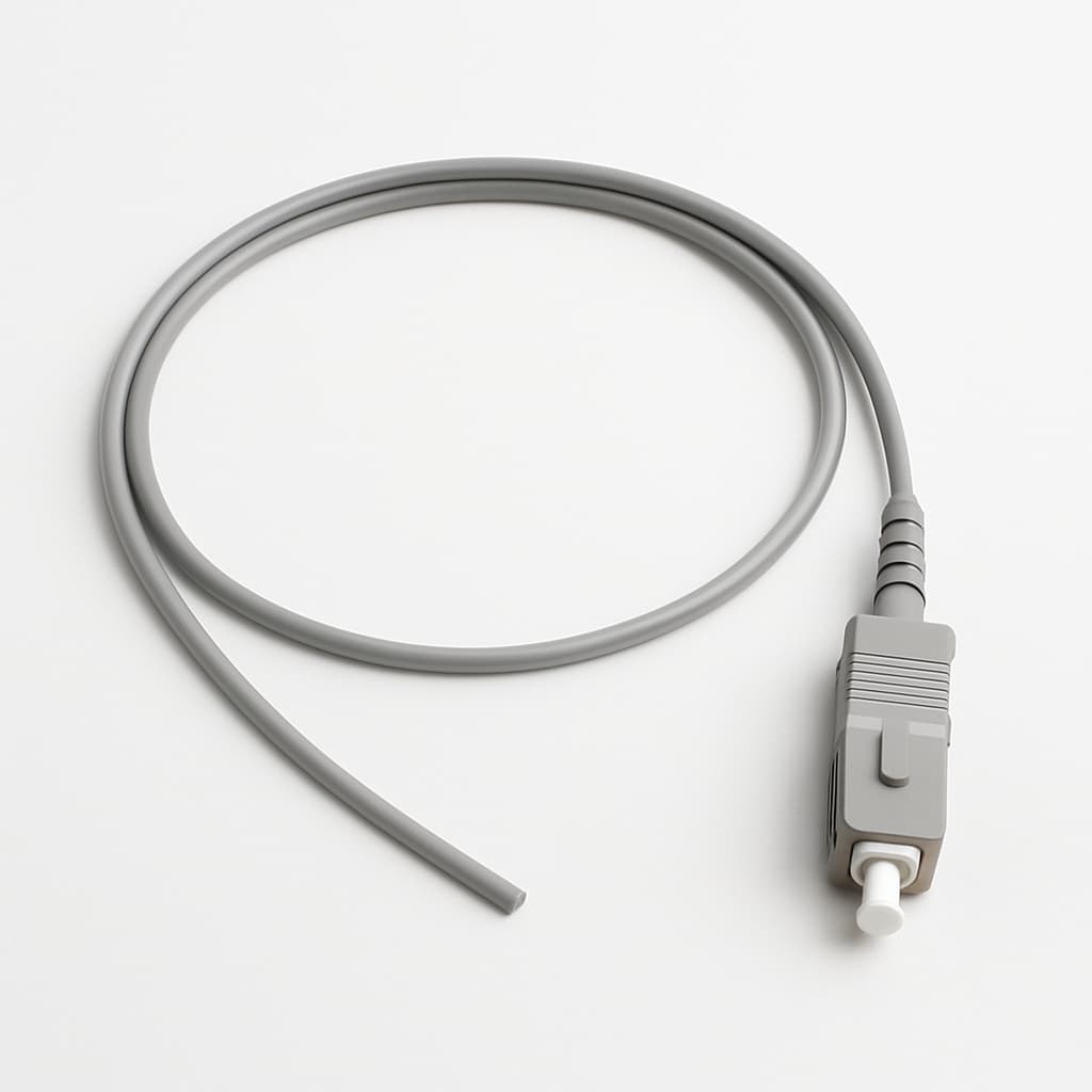 Telegaertner L00889W0010 OM5 Pigtail 50/125, 1 x SC, 1.5 m — illustrative AI-generated image