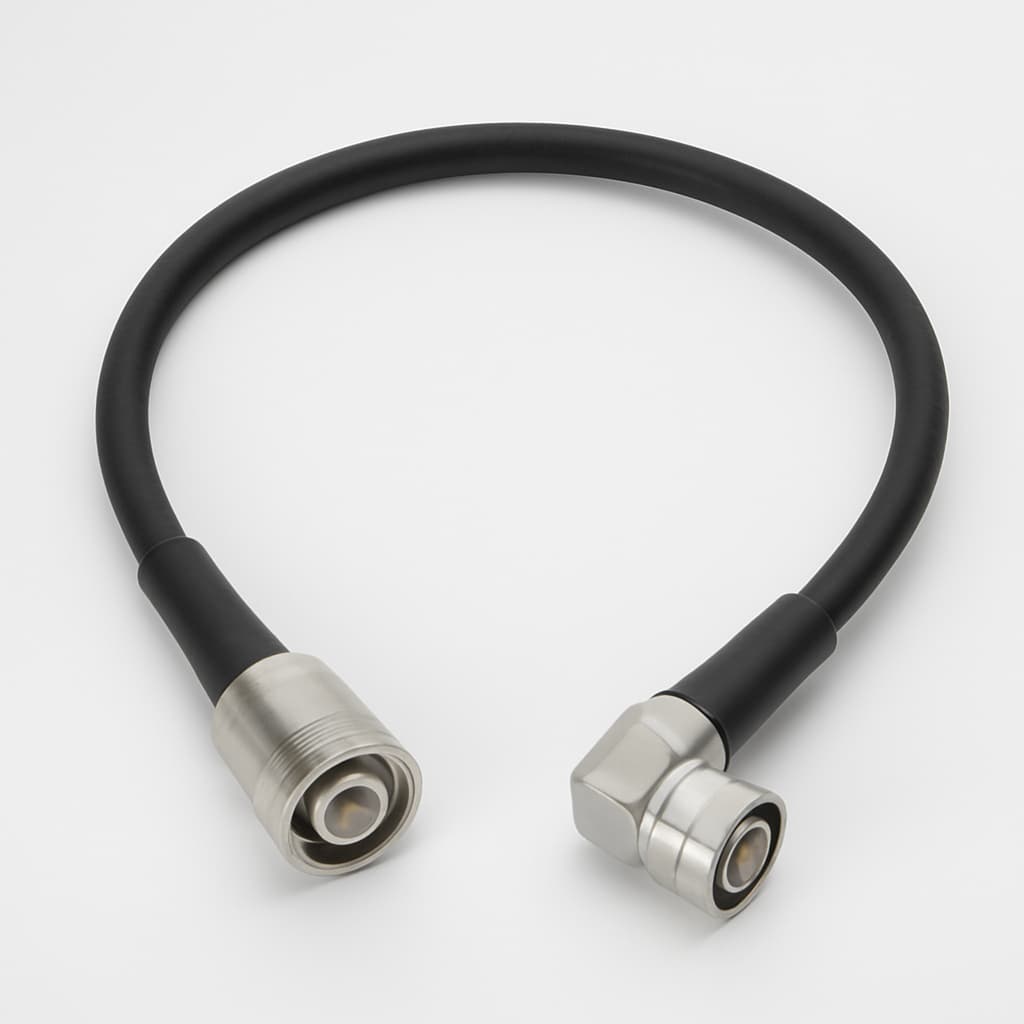 Telegaertner L00010A1707 7-16 Jumper Cable, 0.5 m, IP67 — illustrative AI-generated image