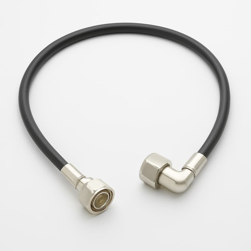 Telegaertner L00010A1710 7-16 Jumper Cable 3/8" IP67, 1.0 m — illustrative AI-generated image