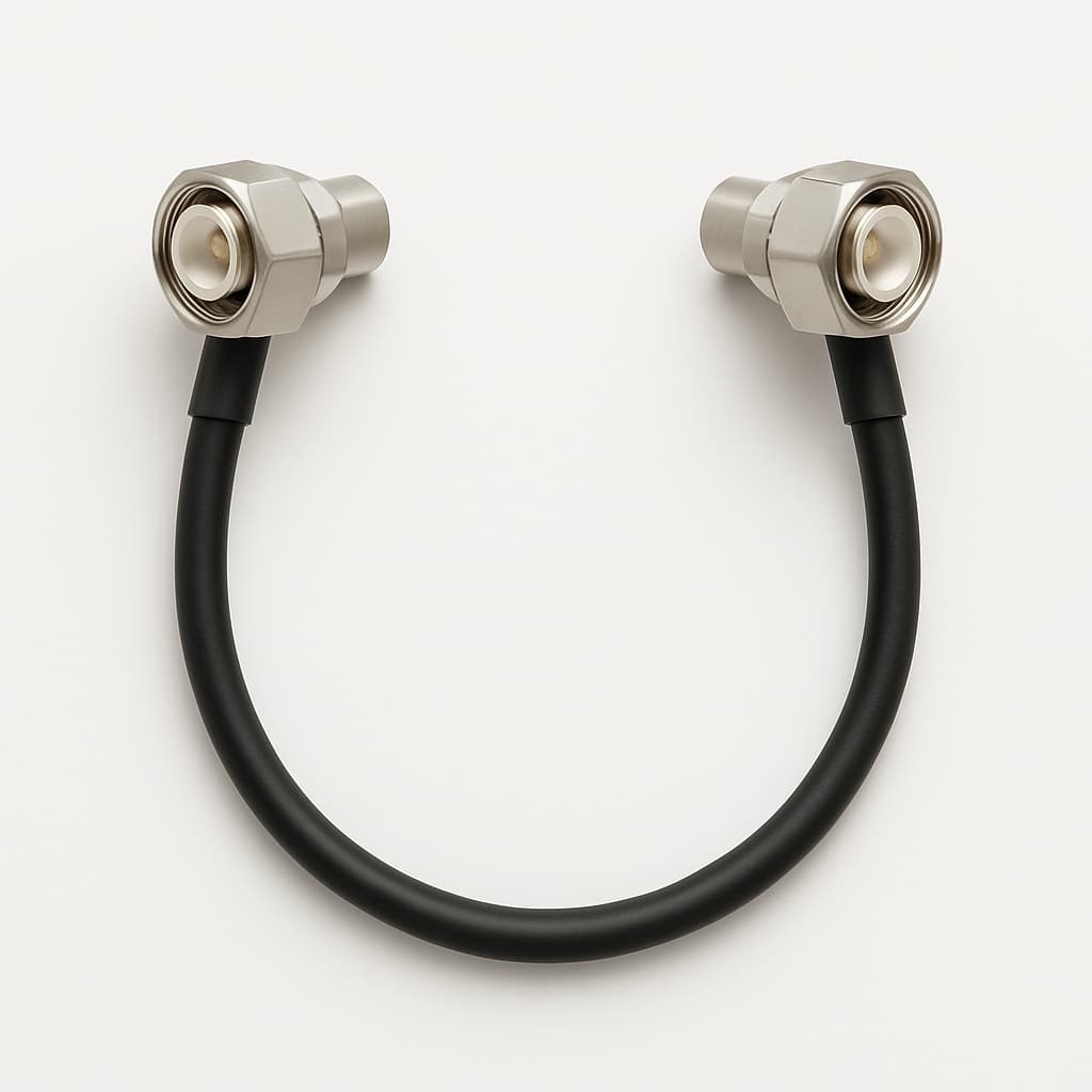 Telegaertner L00010A1719 4.3-10 Jumper Cable, 0.5m — illustrative AI-generated image
