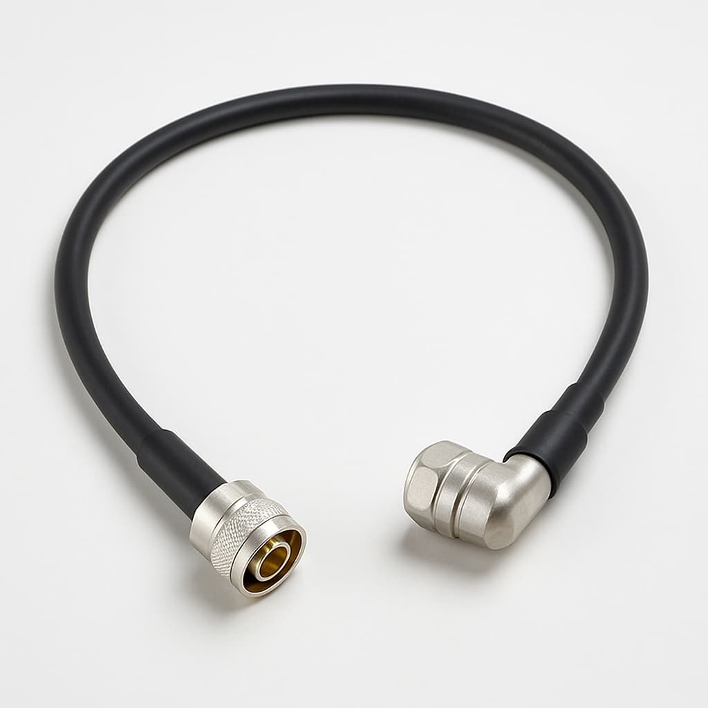 Telegaertner L00010A1730 7-16 Jumper Cable, 1/4", IP67, 1.0 m — illustrative AI-generated image