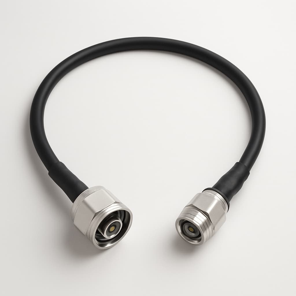 Telegaertner L00010A1742 7-16 to 4.3-10 Jumper Cable 0.5 m IP68 — illustrative AI-generated image