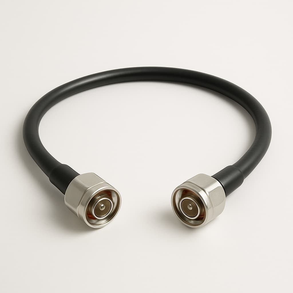 Telegaertner L00010A3552 7-16 Jumper Cable 1/2" IP68 — illustrative AI-generated image