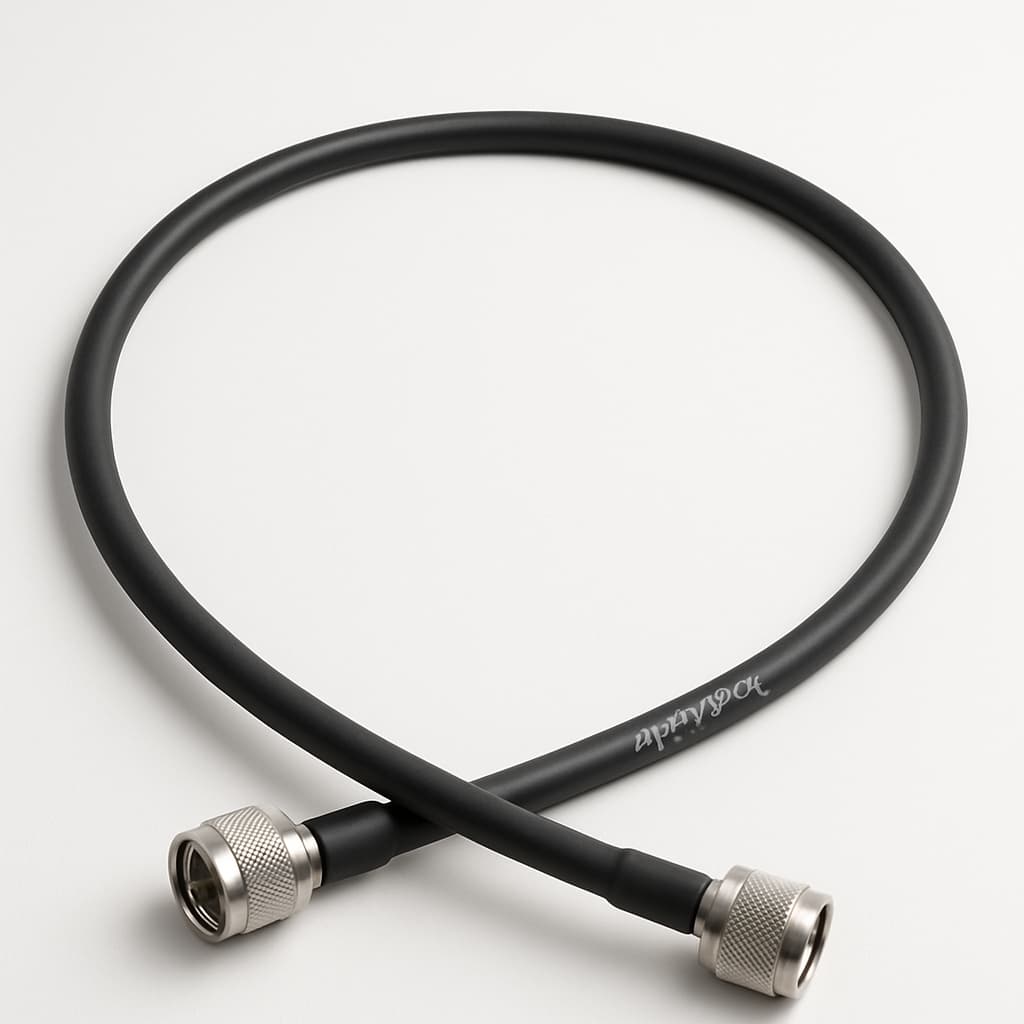 Telegaertner L00010Q0135 N Jumper Cable 1/4" IP67 1.0 m — illustrative AI-generated image