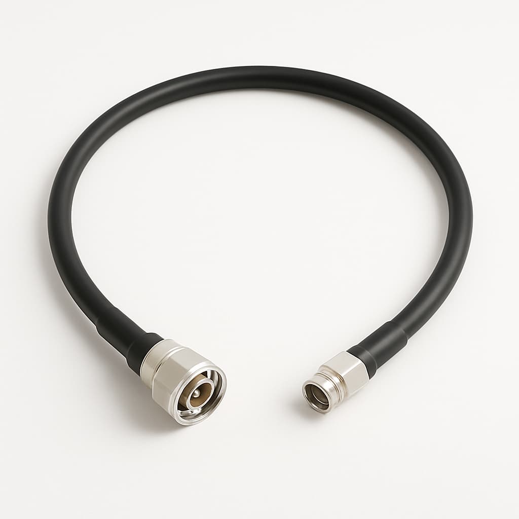 Telegaertner L00010Q0157 7-16 to 4.3-10 Jumper Cable — illustrative AI-generated image