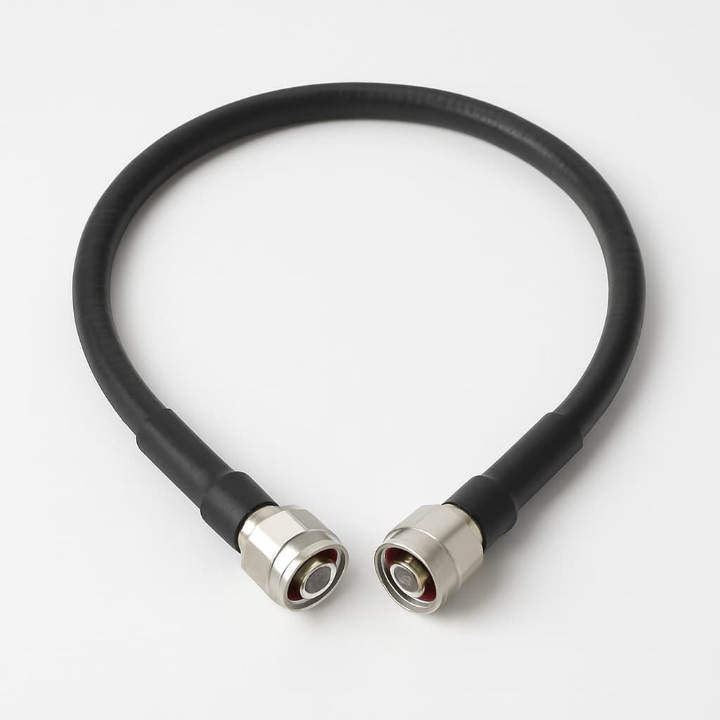 Telegaertner L00010Q0180 2.2-5 Jumper Cable, L=0.5m — illustrative AI-generated image