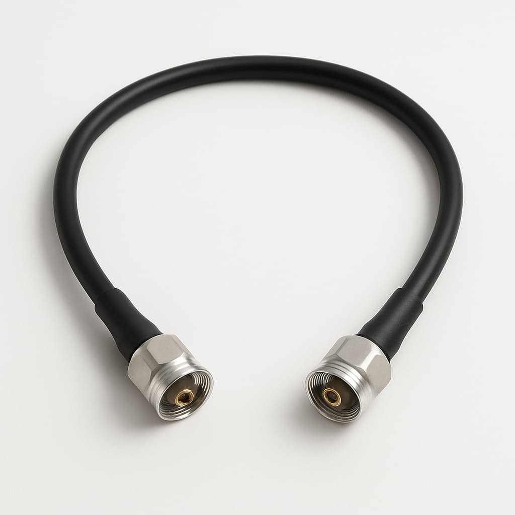 Telegaertner L00010Q0184 2.2-5 Jumper Cable 0.5 m — illustrative AI-generated image