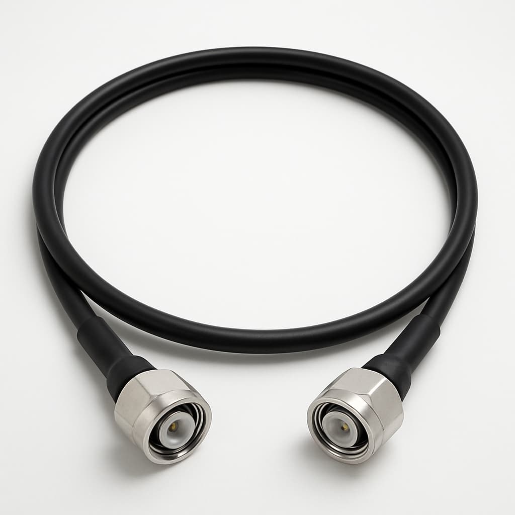 Telegaertner L00011A0454 7-16 Jumper Cable 1/4" IP67 2.0 m — illustrative AI-generated image