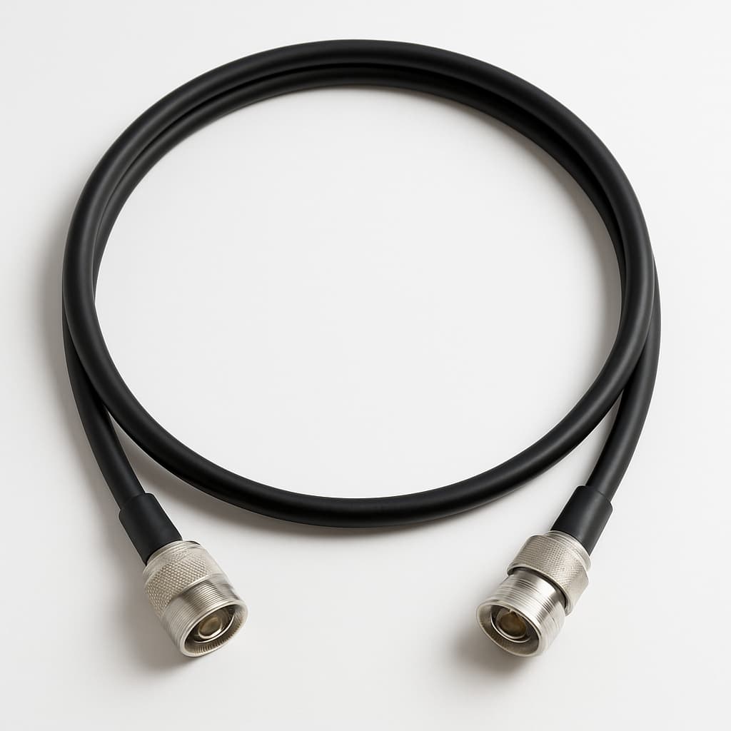 Telegaertner L00011Q0047 N/4.3-10 Jumper Cable, 2.0m — illustrative AI-generated image