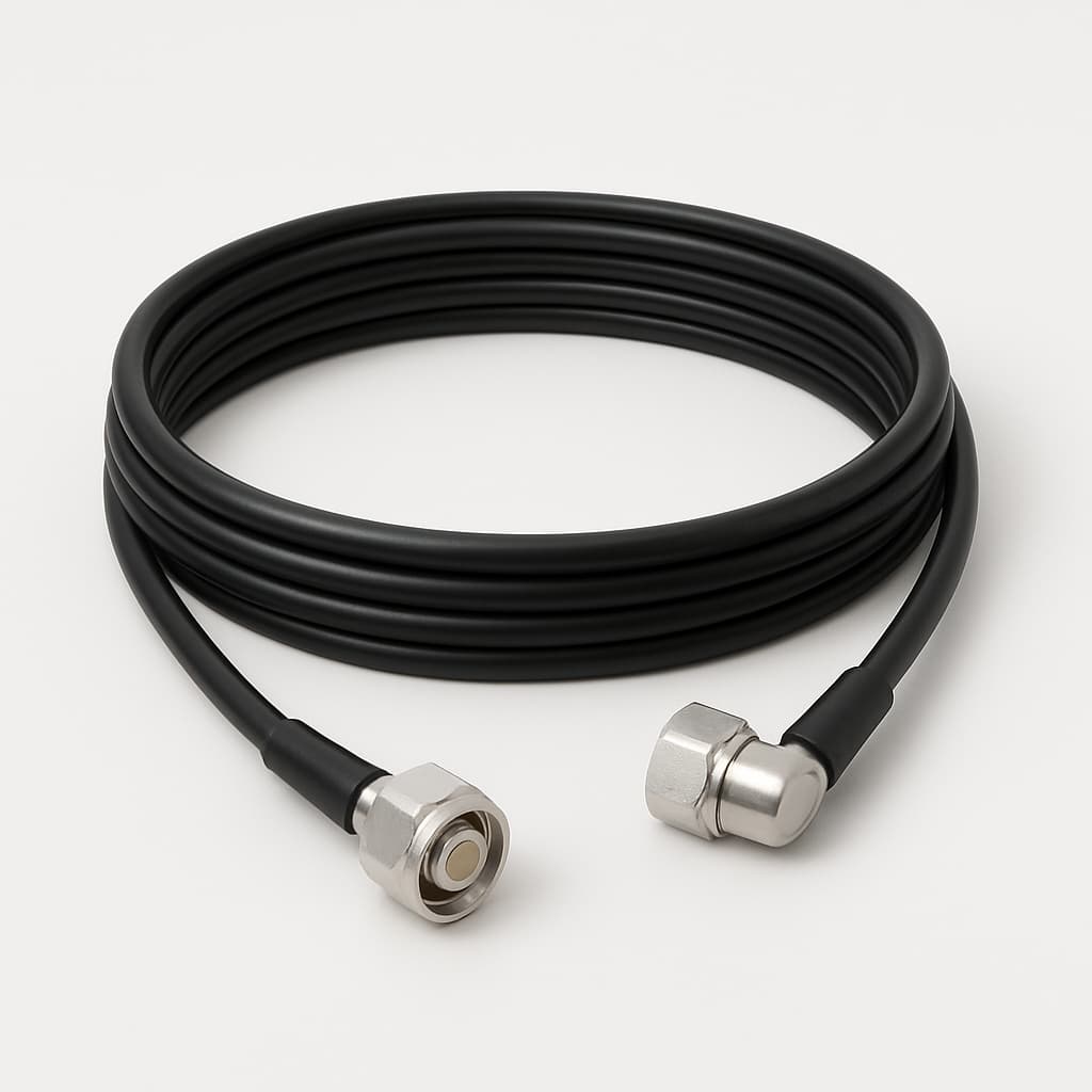 Telegaertner L00013A0334 7-16 Jumper Cable 1/4" IP67, 5.0 m — illustrative AI-generated image